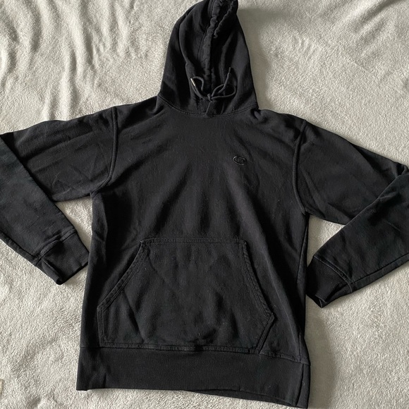 Black on Black Hoodie - Picture 1 of 2